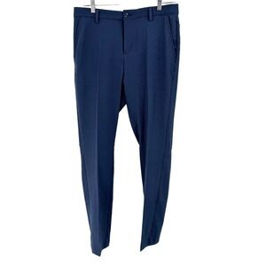 Greg Norman Golf Pants Men's 32x30 Navy Blue Straight Leg Stretch Activewear
